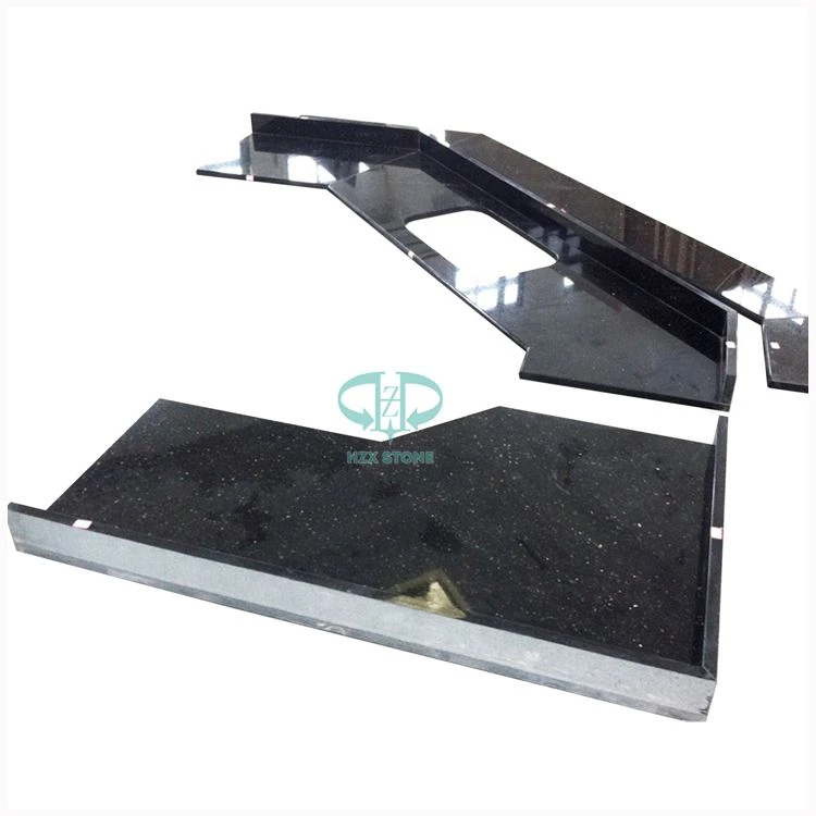 Black Galaxy Granite Kitchen Tops
