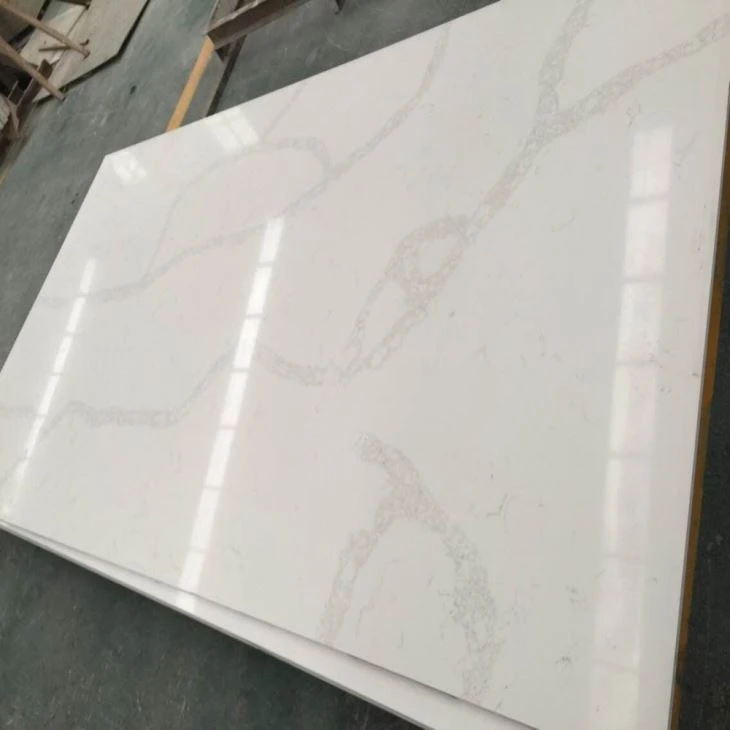 Calacatta White Quartz Slab