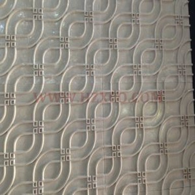 Motivo CNC in marmo beige