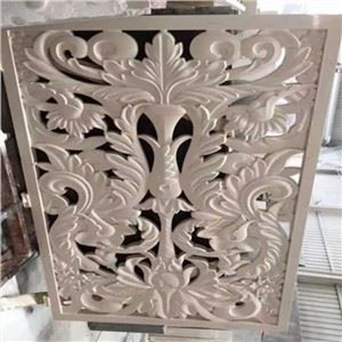 Rivestimento per pareti con intaglio 3D in marmo