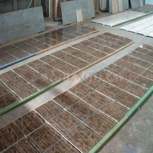 Mattonelle di marmo del caffè