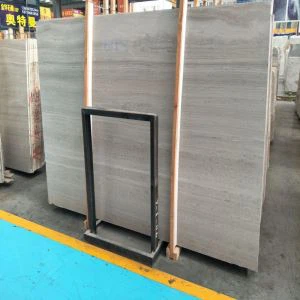 Lastra di marmo in legno grigio