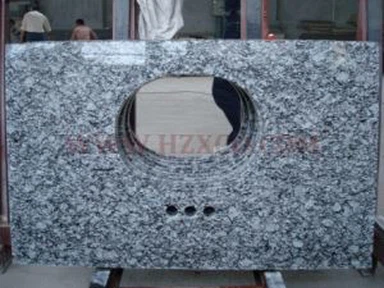Spray White Vanity Top