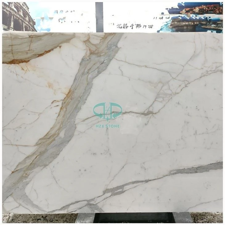 Calacatta Gold Italian White Marble