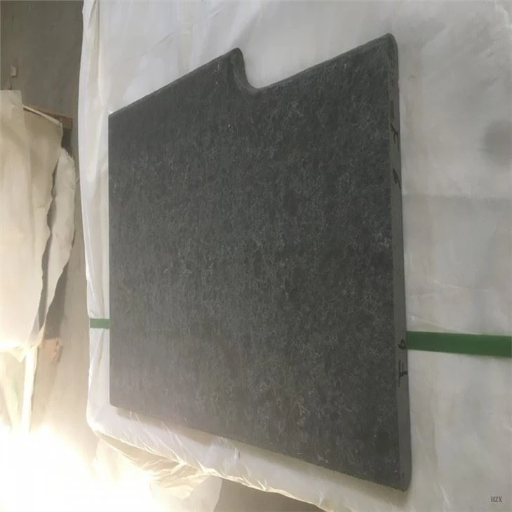 Jet Black Black Basalt Tiles And Stairs