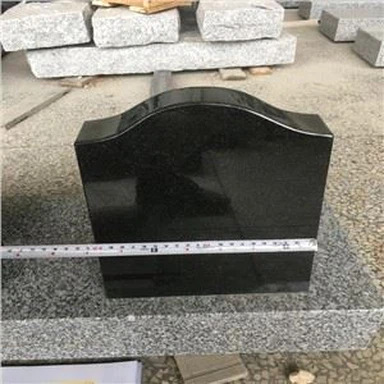Pietra tombale del monumento della perla di smeraldo del granito nero lapide