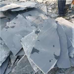China Crazy Black Slate Tiles Paver Flagstone casuale