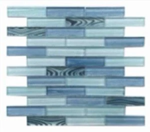 Mattonelle di mosaico della piscina blu