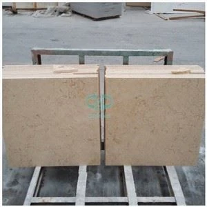 Piastrelle per pavimenti in marmo giallo soleggiato